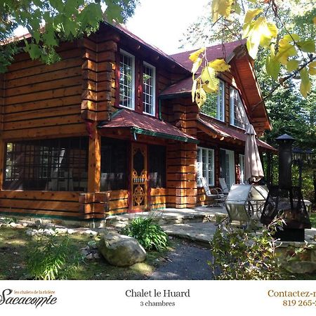Chalets De La Riviere Sacacomie Villa Saint-Alexis-des-Monts Exterior photo