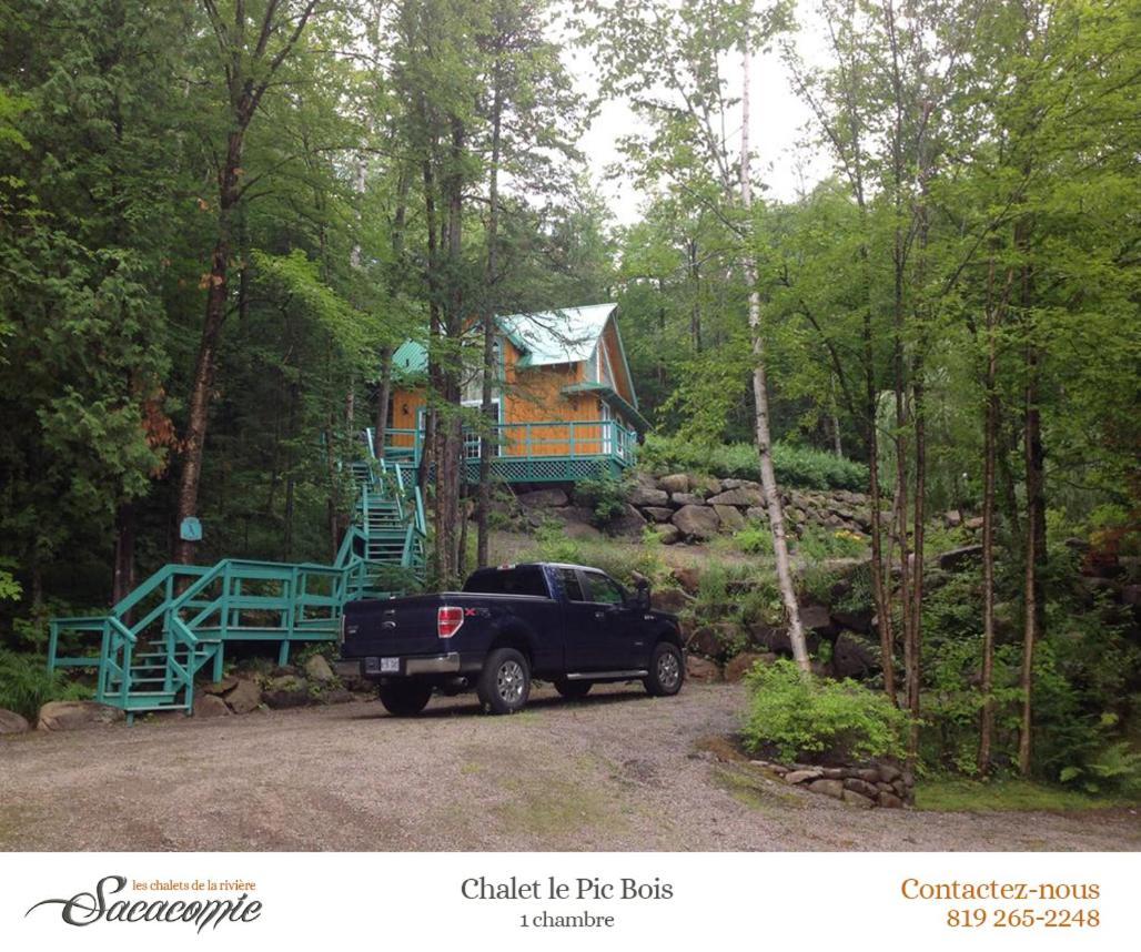 Chalets De La Riviere Sacacomie Villa Saint-Alexis-des-Monts Exterior photo