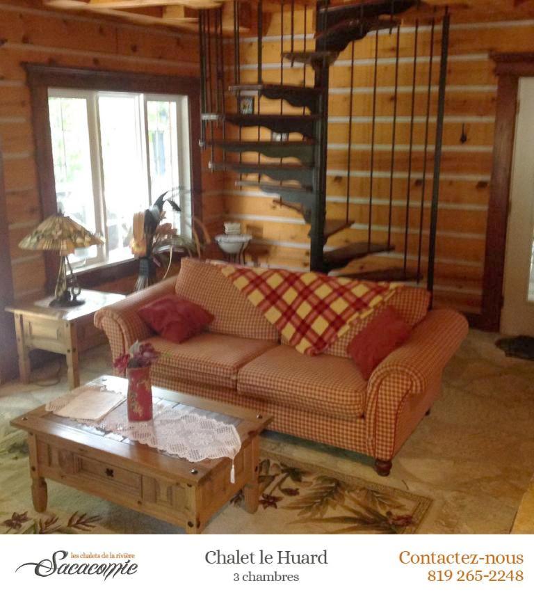 Chalets De La Riviere Sacacomie Villa Saint-Alexis-des-Monts Exterior photo