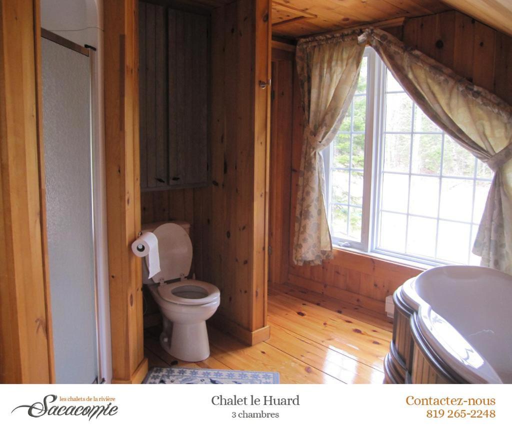 Chalets De La Riviere Sacacomie Villa Saint-Alexis-des-Monts Exterior photo
