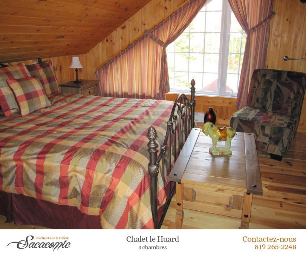 Chalets De La Riviere Sacacomie Villa Saint-Alexis-des-Monts Exterior photo
